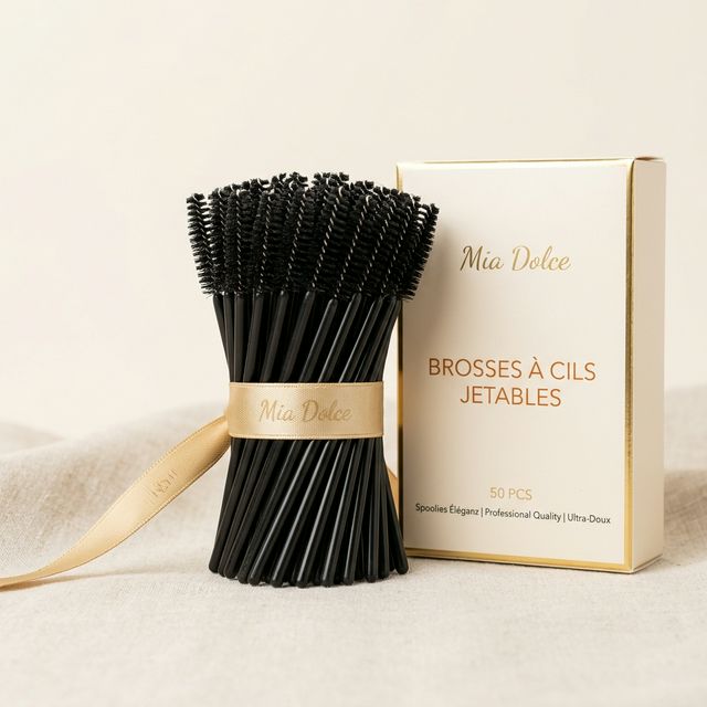 Brosses à cils jetables (50 pcs)