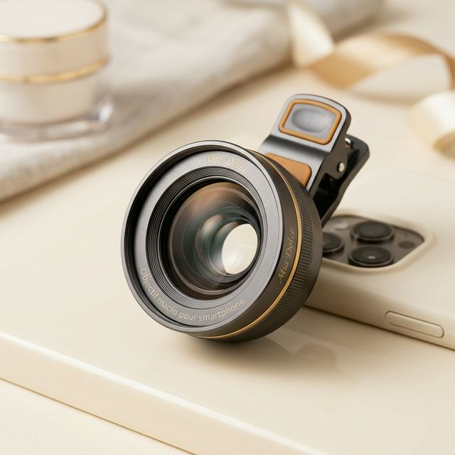 Objectif macro pour smartphone
