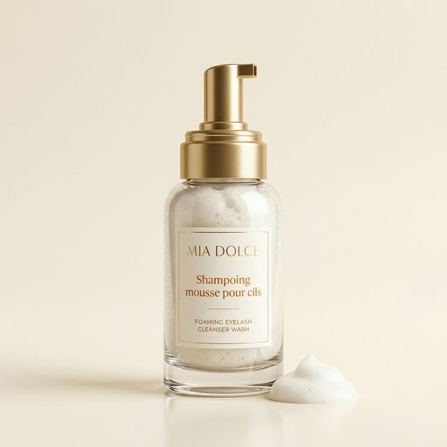Shampoing mousse pour cils